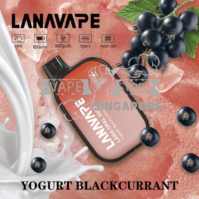 lana-opal-8k-puff-yogurt-blackcurrant-disposable-singapore-vape-store